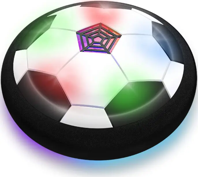 Toyk Boy Toys - LED Hover Soccer Ball - Air Power Training Ball Playing Football Indoor Outdoor Game